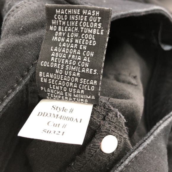 A3 Denim Biker Shorts - Picture 5 of 5